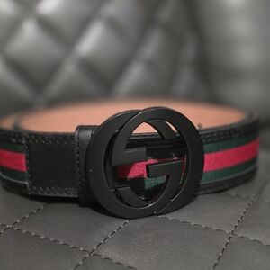 Gucci Tan Leather Belt